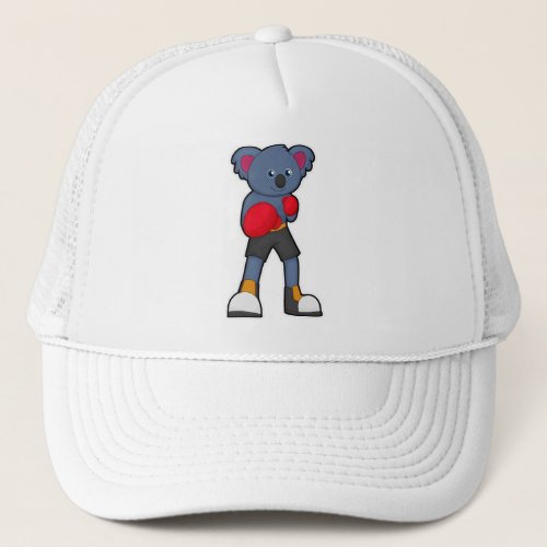 Koala at Boxing with Boxing gloves Trucker Hat