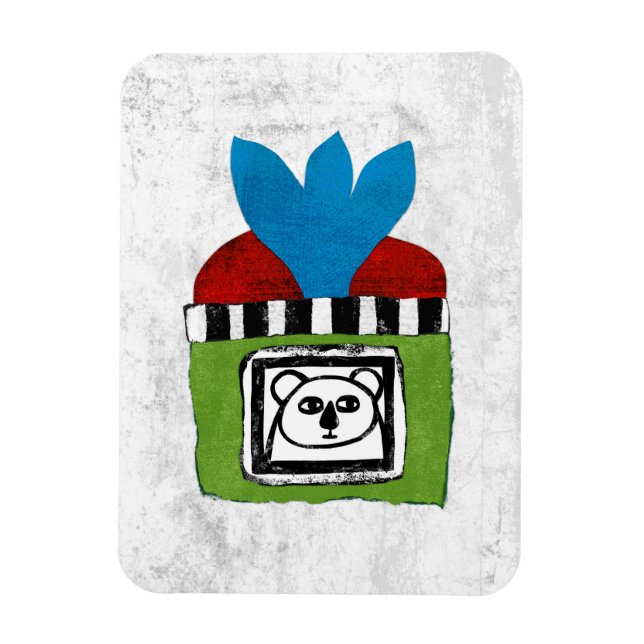 Koala At Home Refrigerator Magnet (Vertical)