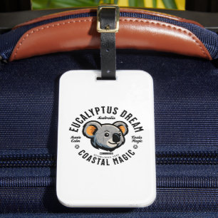 "Koala" "Australia" "Eucalyptus" "Wildlife" "Natur Luggage Tag