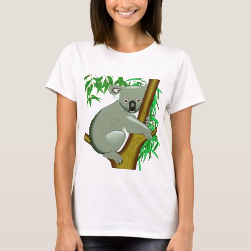 Koala _ Australian Tree Living Marsupial T_Shirt