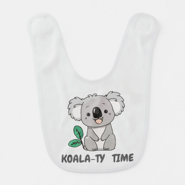 Koala Baby Bib  (Front)