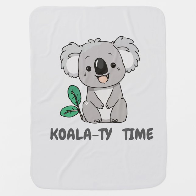 Koala Baby Blanket  (Front)