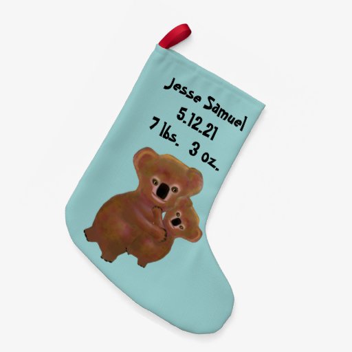 personalized baby s first christmas stocking let s personalize that