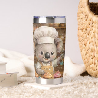 Koala Bakers Creating Delicious Cupcakes and Treat Insulated Tumbler