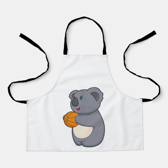 Koala Basketball player Basketball Apron (Front)