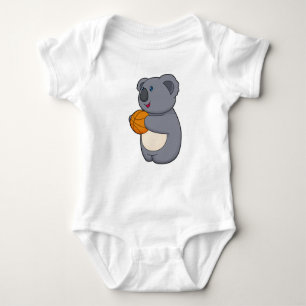 Koala Basketball player Basketball Baby Bodysuit