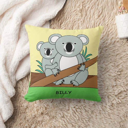 Koala Bear and Baby Pillows