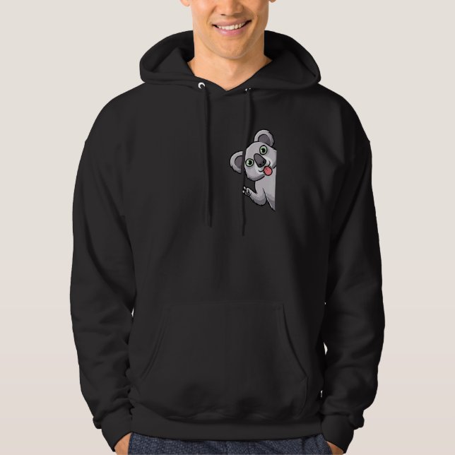 Koala Bear Animals From Side Men Women Toddlers Ki Hoodie (Front)