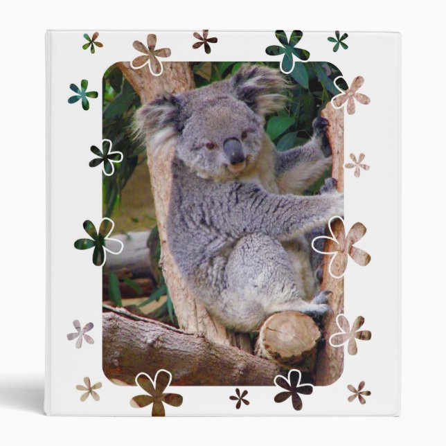 Koala Bear_ Avery Binder (Front)