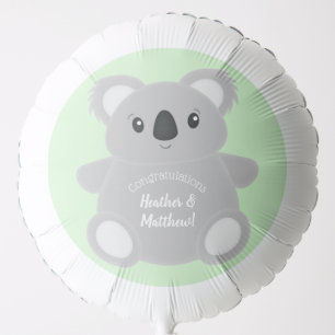 Koala Bear Baby Shower Balloon