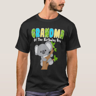 Koala Bear Birthday Grandma Of The Birthday Boy Ko T-Shirt