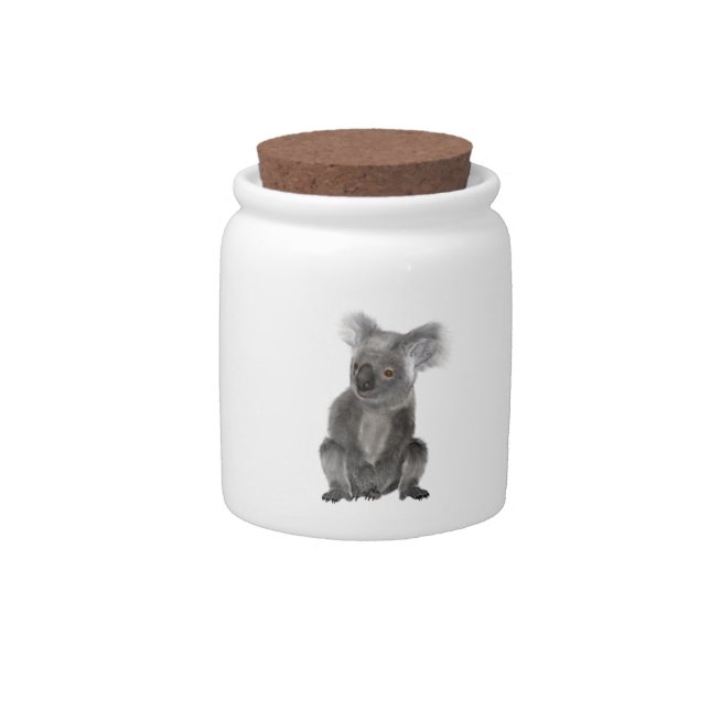 Koala Bear Candy Jar (Front)