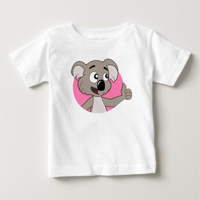 Koala bear cartoon baby T-Shirt (Front)