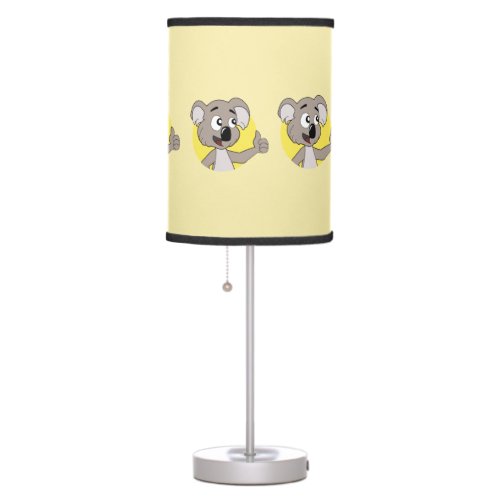 Koala bear cartoon ceiling lamp