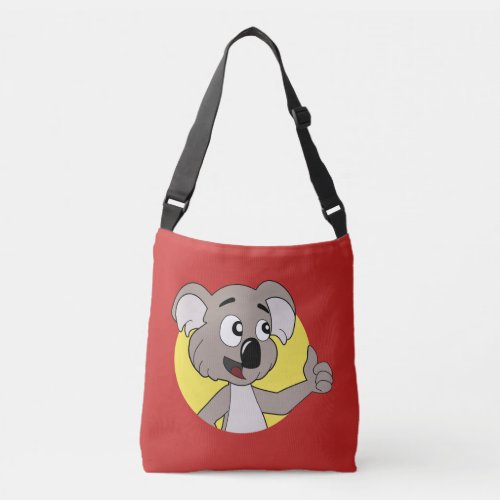 Koala bear cartoon crossbody bag
