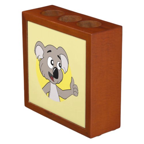 Koala bear cartoon desk organizer