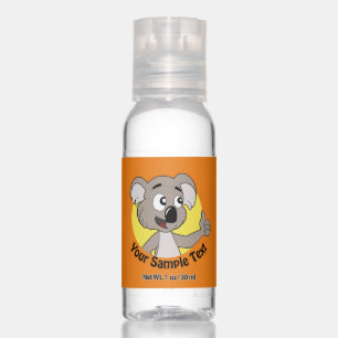 Koala bear cartoon hand sanitizer
