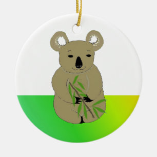 Koala Bear Ceramic Ornament
