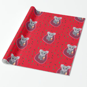 Koala Bear Chill Time Wrapping Paper