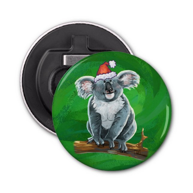 Koala Bear Christmas Bottle Opener (Front)