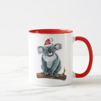 Koala Bear Christmas Mug