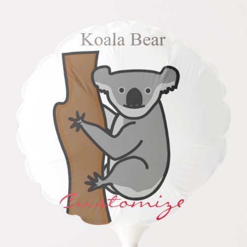 Koala Bear Climbing Tree Thunder_Cove Balloon