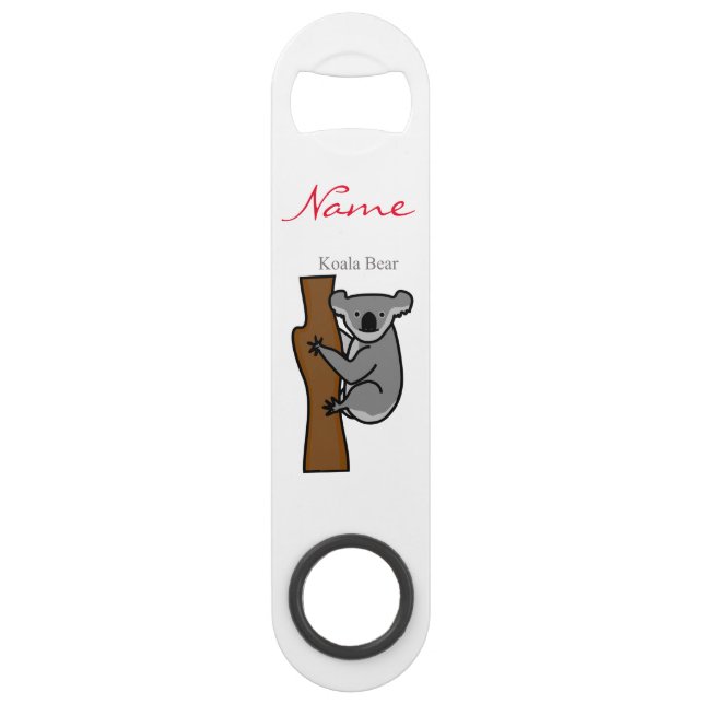 Koala Bear Climbing Tree Thunder_Cove Bar Key (Front)