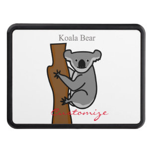 Koala Bear Climbing Tree Thunder_Cove Hitch Cover