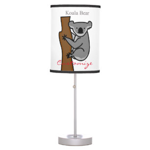 Koala Bear Climbing Tree Thunder_Cove Table Lamp