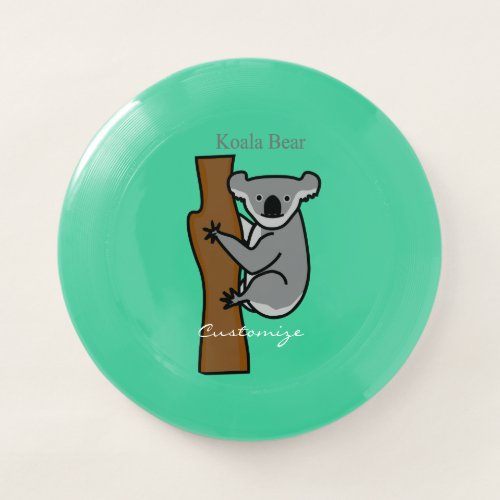 Koala Bear Climbing Tree Thunder_Cove Wham_O Frisbee