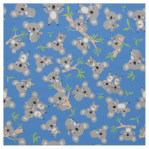 Koala Bear Cute Kids Animal Koala Pattern Fabric
