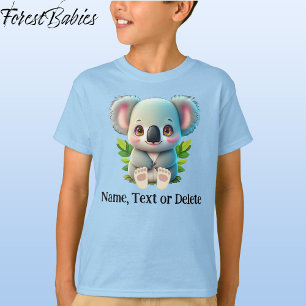 Koala Bear Cute Kids Wildlife Animal Graphic T-Shirt