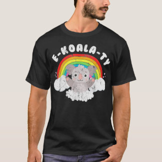 Koala Bear EKoalaTY Rainbow Pun LGBTQ tshirt