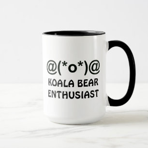 Koala Bear Enthusiast Ringer Mug