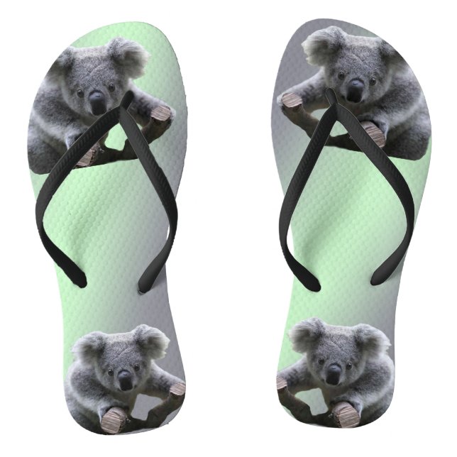 Koala Bear Flip Flops (Footbed)