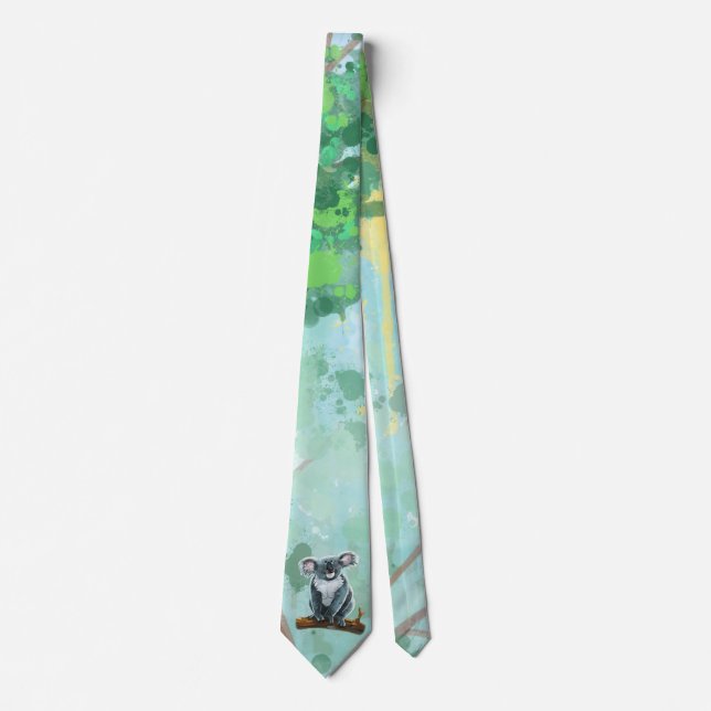 Koala Bear Gifts & Accessories Neck Tie (Front)