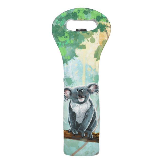 Koala Bear Gifts & Accessories Wine Bag (Front)