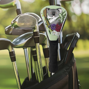 Koala Bear Green Golf Head Cover