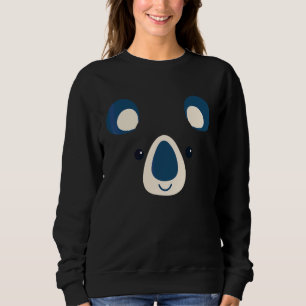 Koala Bear Halloween Costume Simple Jungle Animal Sweatshirt