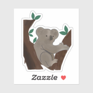 Koala Bear in a Tree Sticker
