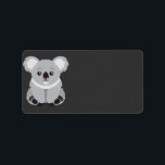 Koala Bear Label<br><div class="desc">Cute Koala Bear animation</div>