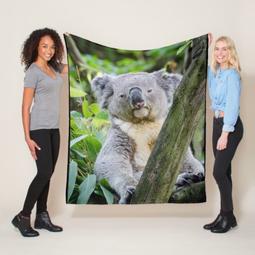 Koala Bear Large Fleece Blanket