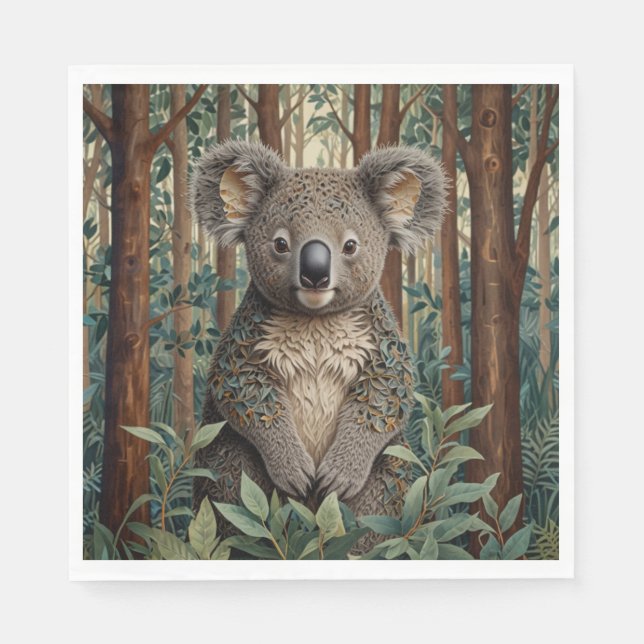 Koala Bear Napkins (Front)