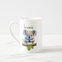 Koala bear on bamboo