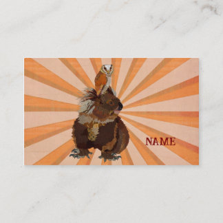 KOALA BEAR & OWL BUSINESS CARD