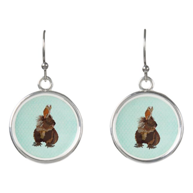 KOALA BEAR & OWL EARRINGS (Front)