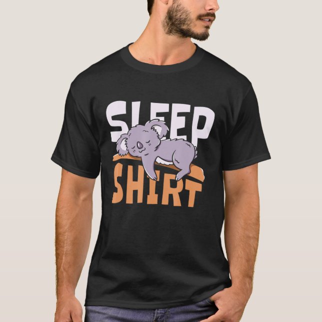 Koala Bear S Koala Bears Sleep T-Shirt (Front)
