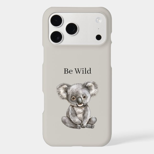 Koala Bear Safari Animals Case-Mate iPhone Case (Back)