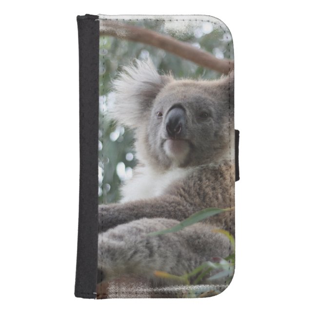 Koala Bear Samsung Galaxy Wallet Case (Front)