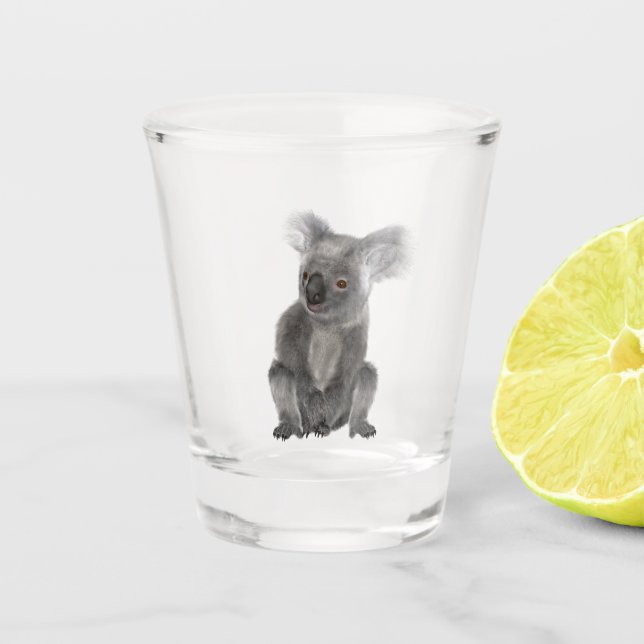 Koala Bear Shot Glass (Front)